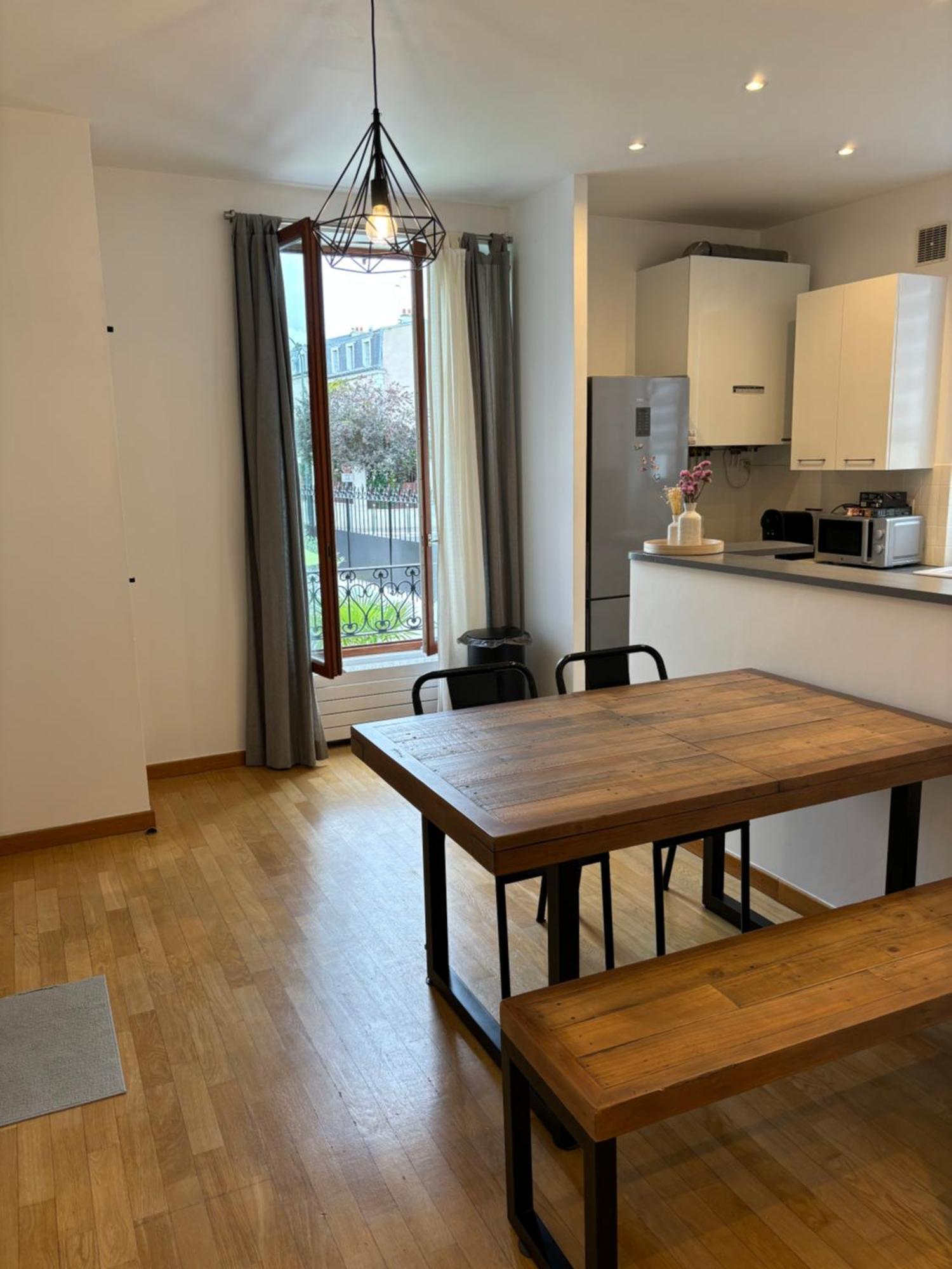 Appartement 2 Chambres Dans Une Belle Maison A Proximite De Paris Asnières Kültér fotó